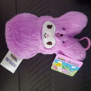 Peeps x Hello Kitty Lilac Bunny Plush Keychain